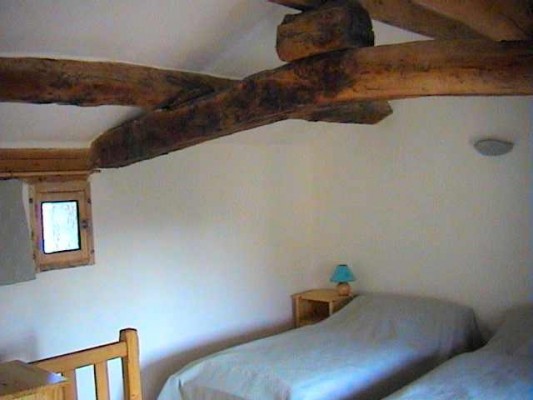 L'étage de la Chambre Céladon du Domaine de la Loge