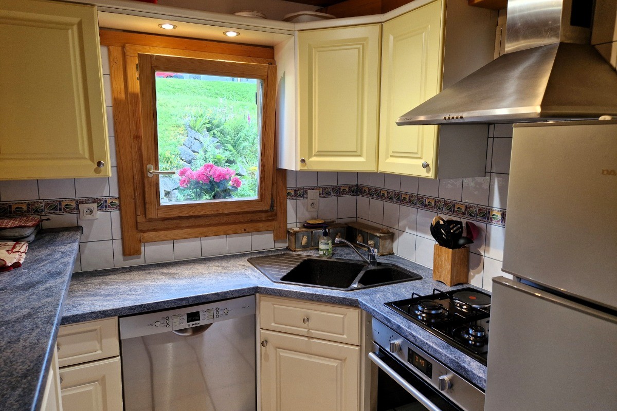 Cuisine équipée - Chalet de montagne au cœur des Vosges - La Bresse