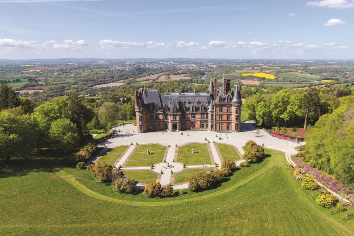 Château de Trevarez sur un parc de 85 hectares