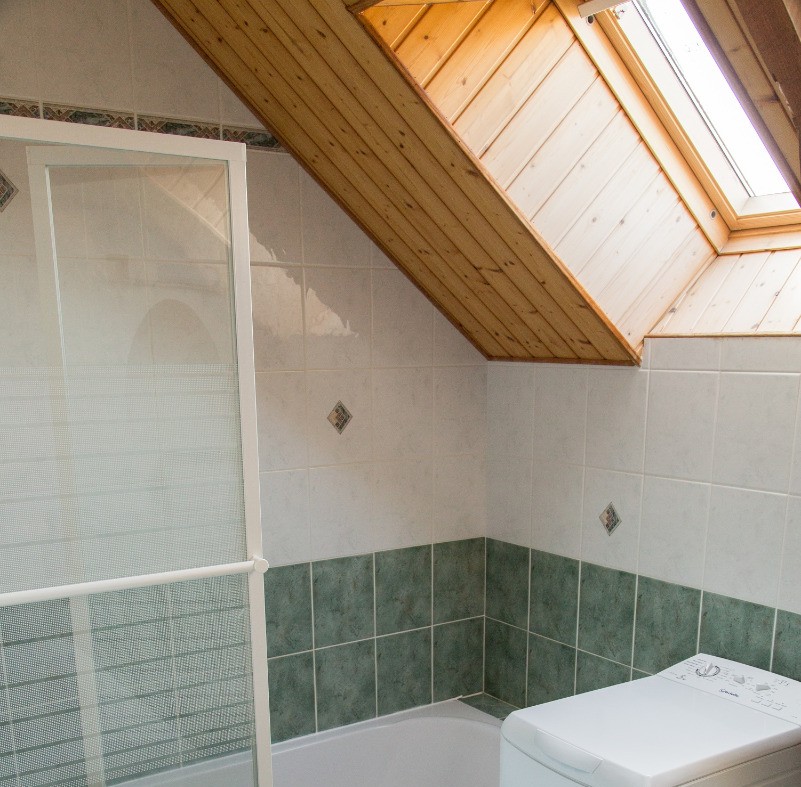 Le gîte est équipé d'un lave linge