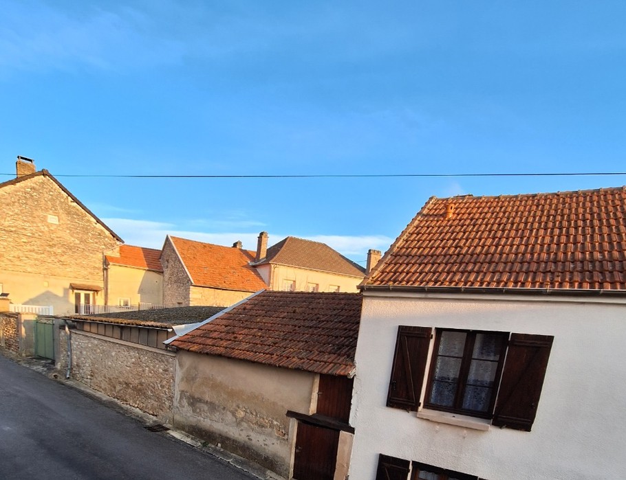 Vue sur village viticole