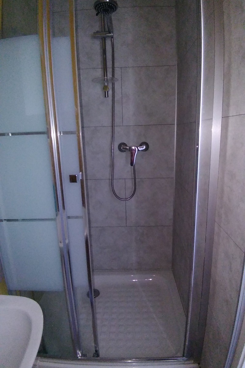 La douche est neuve