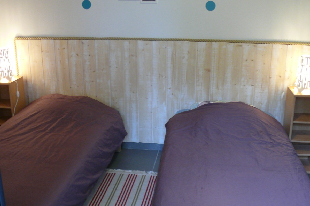 Chambre deux couchages en 90