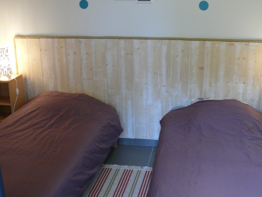 Chambre deux couchages en 90