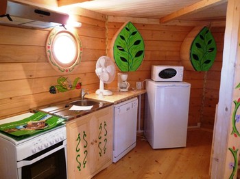 Maison CHAMPIGNON pour 4/6 personnes, Défi'Planet, Dienné, Vienne