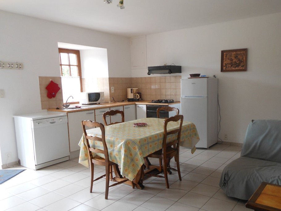 séjour avec coin cuisine