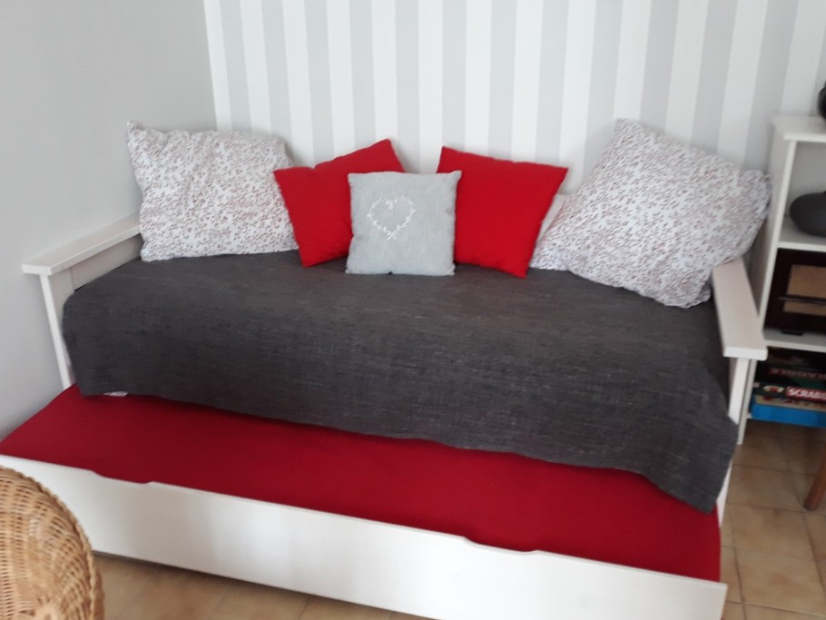 lit gigogne 2 couchages en 0.90x1.90