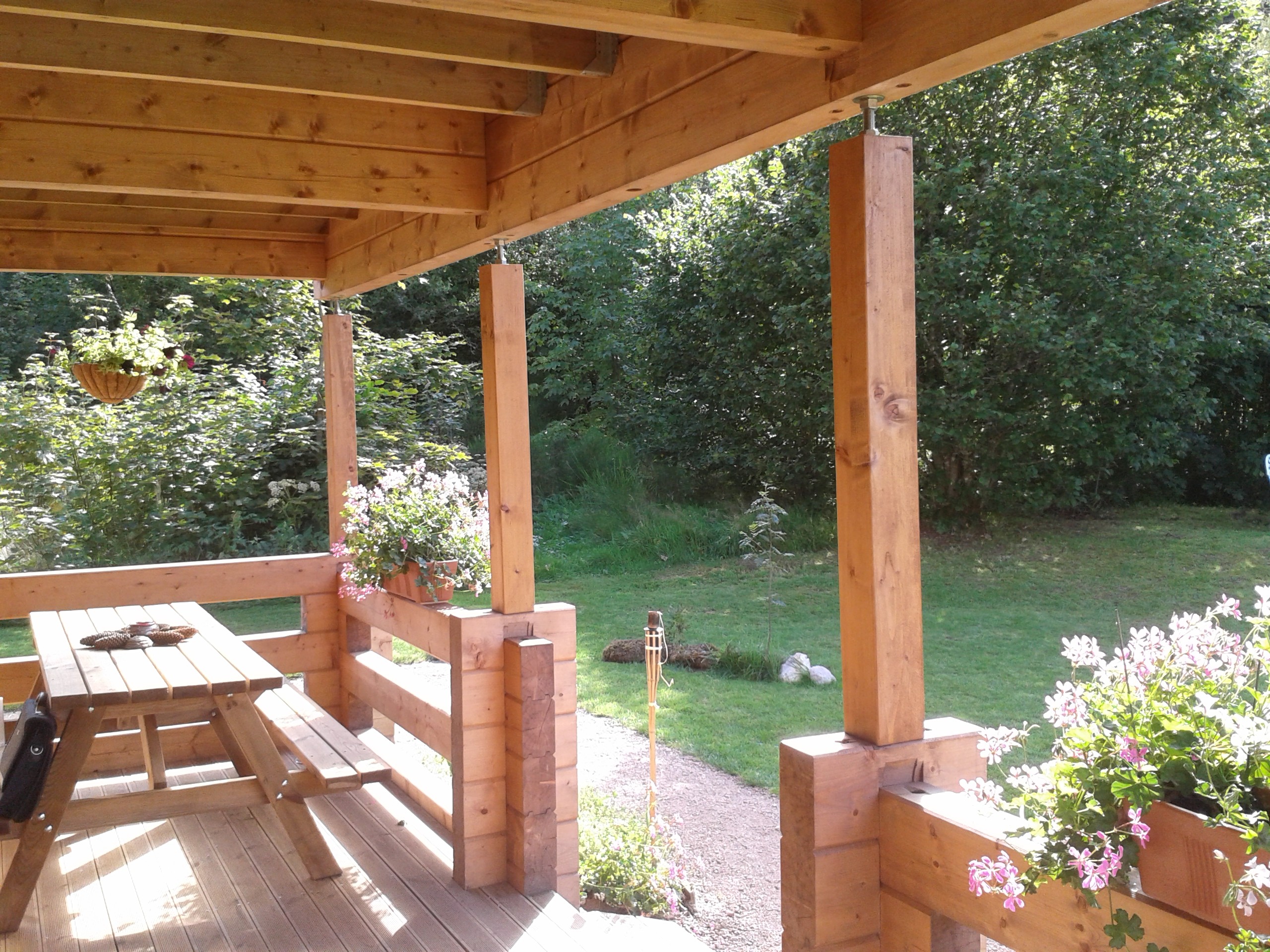 Terrasse RDC - Chalet Joyce