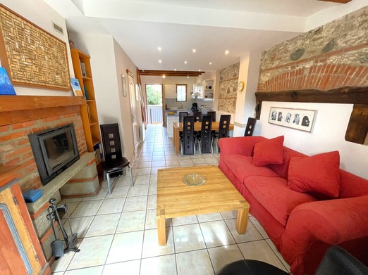 Espace de vie et cuisine