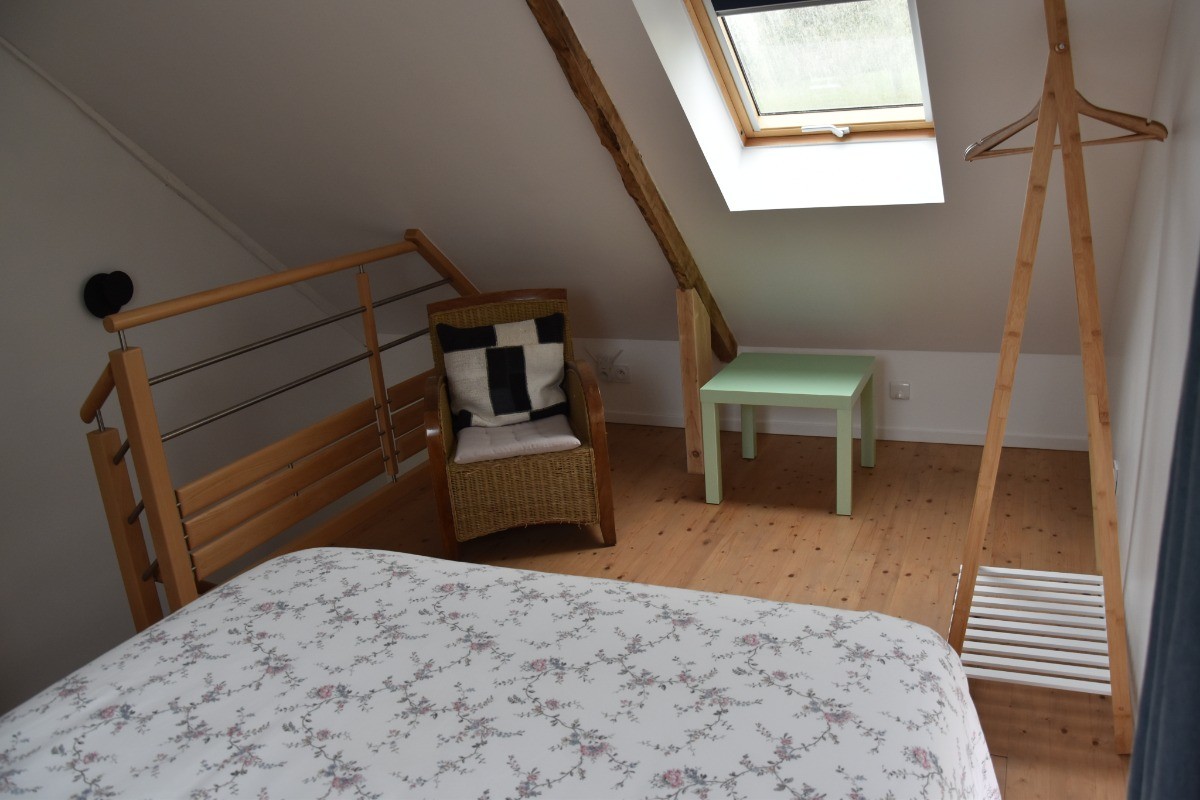 Clévacances, Location, 2 personnes, Mellionnec, chambre.