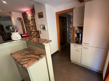 Espace cuisine - Gîte Gentiane - Domaine de la Prairie des Prés