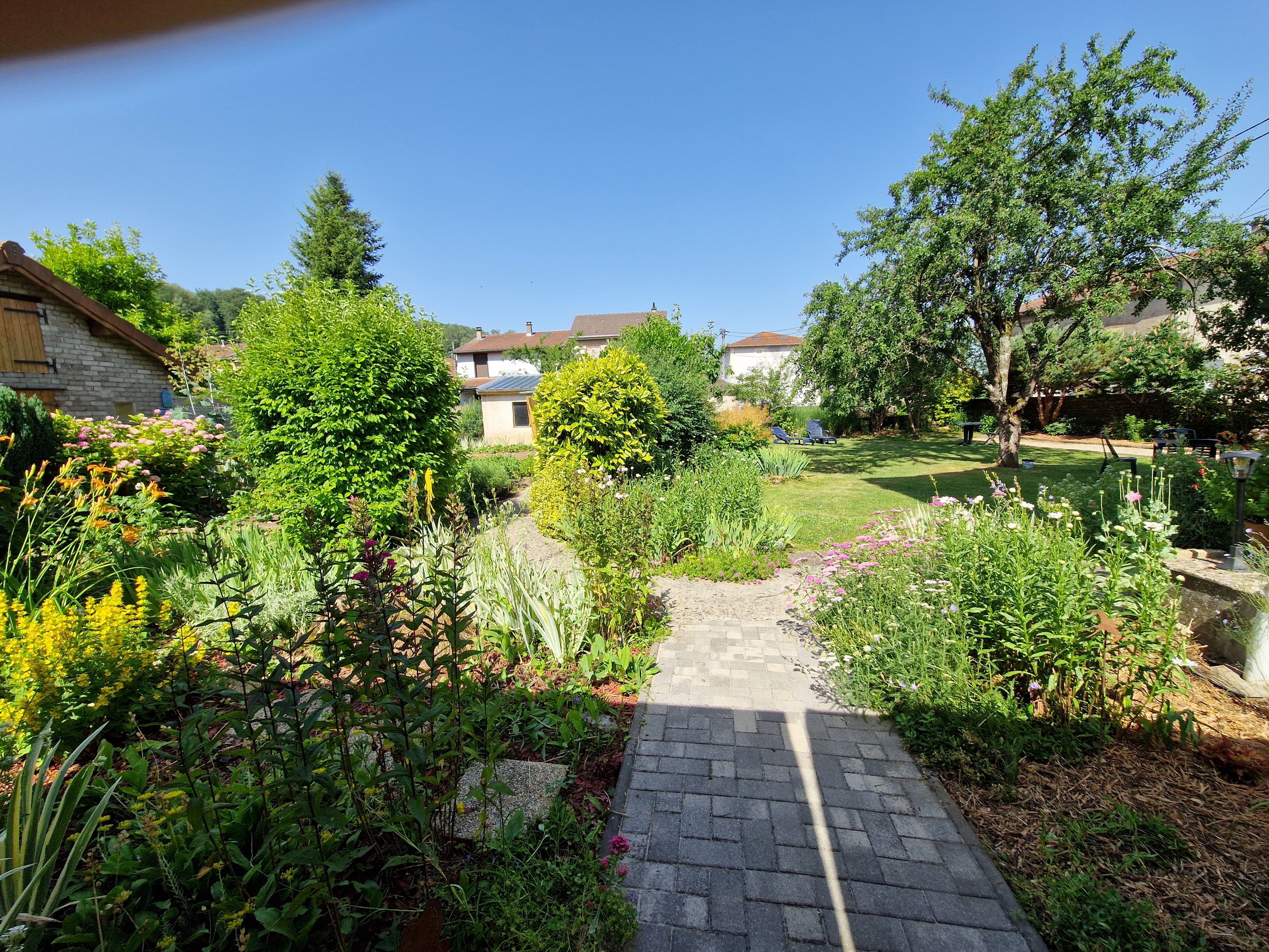 Jardin attenant - Chambre d'hôtes l'An XII