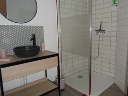 la salle de douche