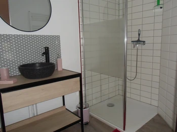 la salle de douche