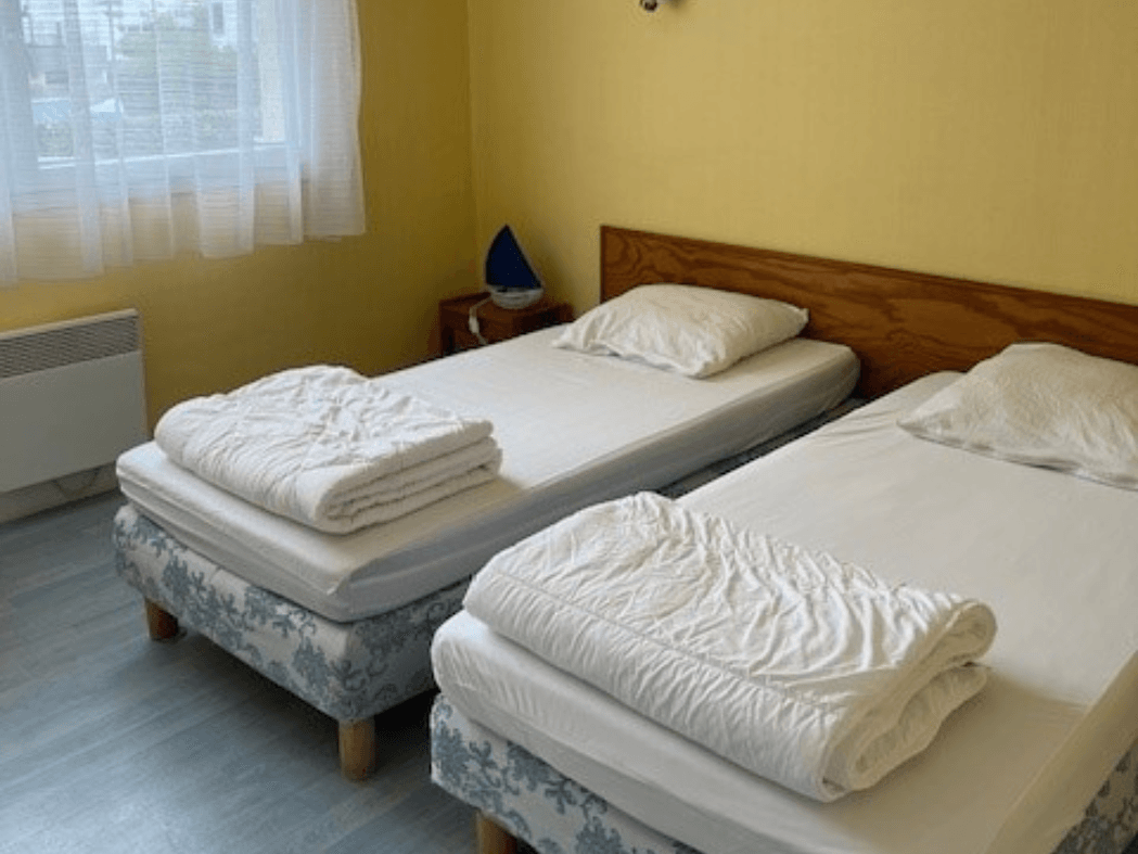 Chambre lits simples