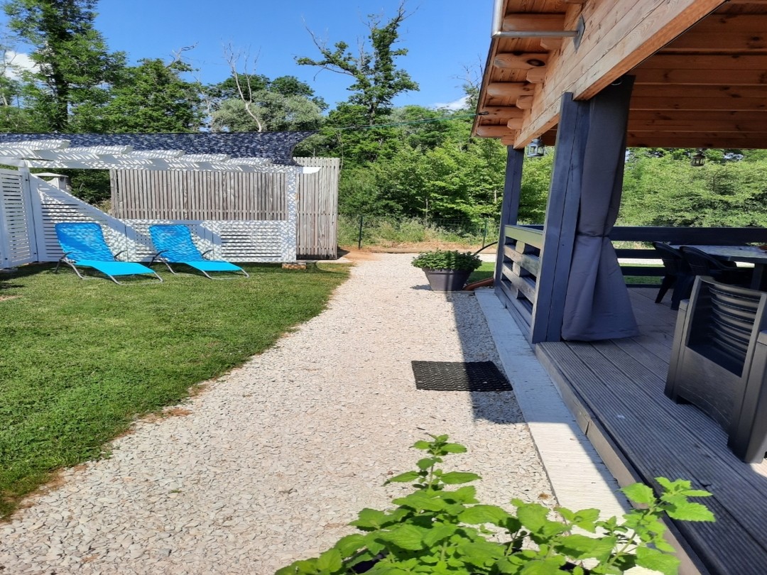 relaxation area 2 deckchairs