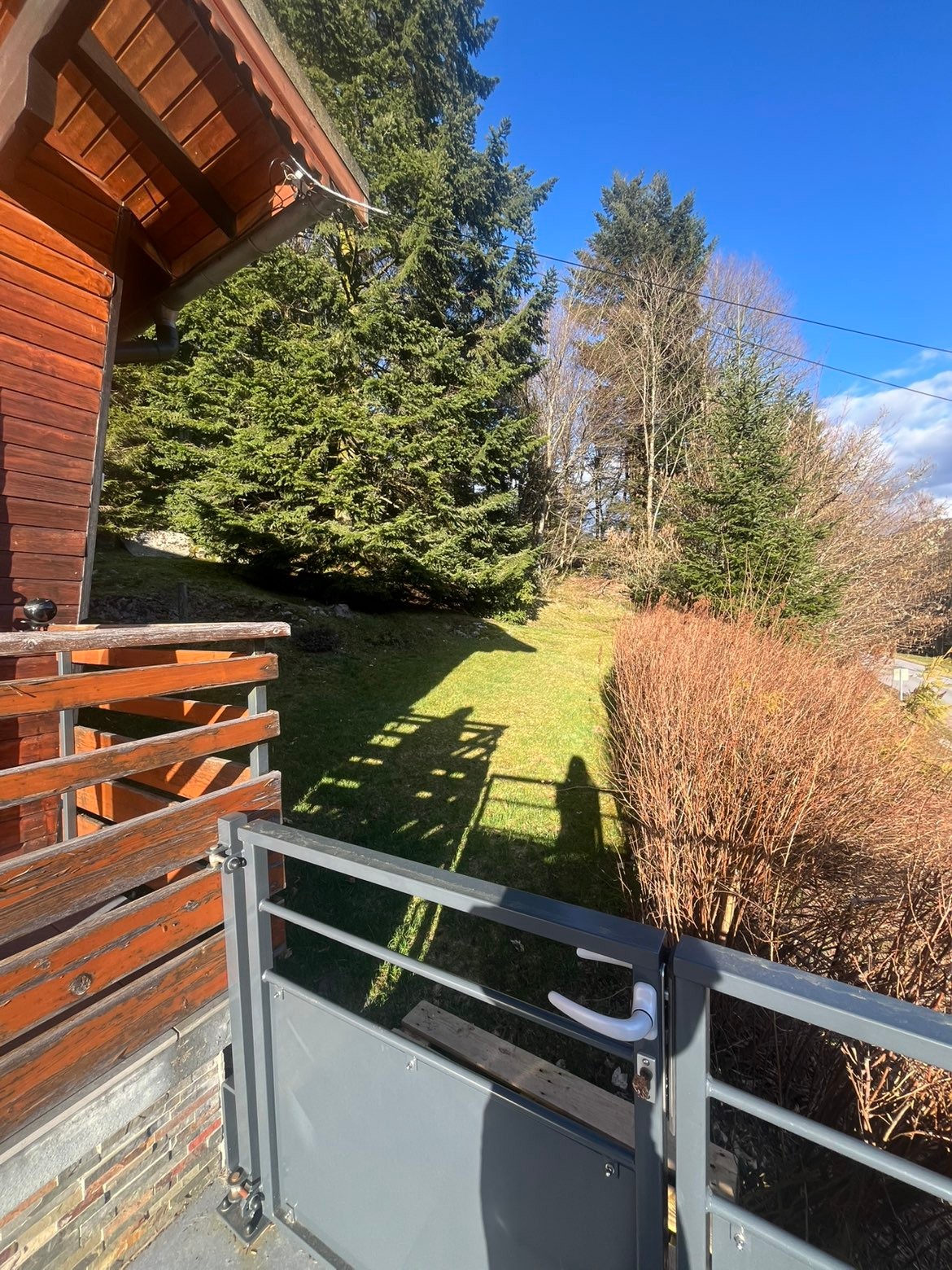 Accès jardin - Chalet des Noisetiers