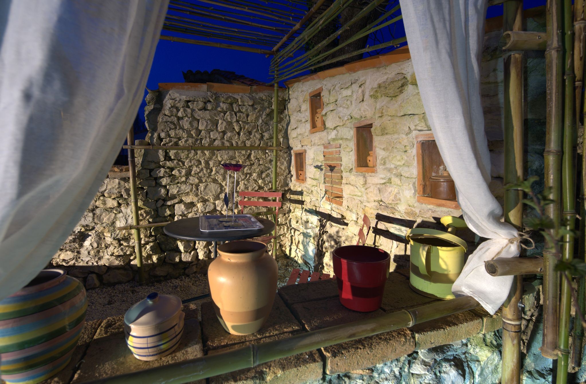 Hut for 2 to 3 people Le Clos du Tramaillou in Annezay, Charente maritime