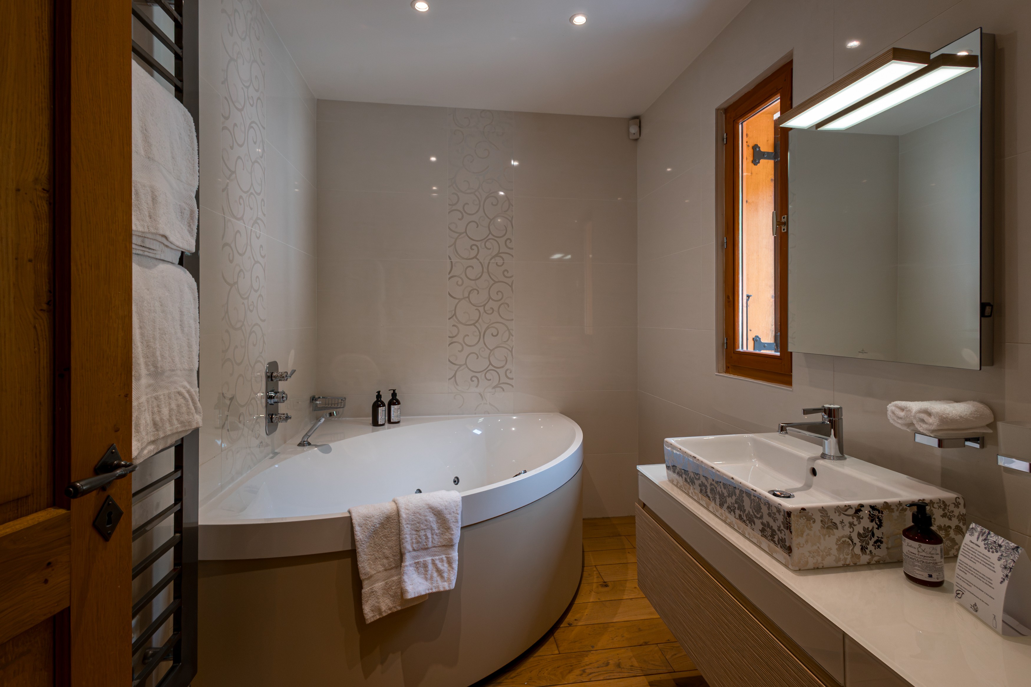 Salle de bain suite végétale