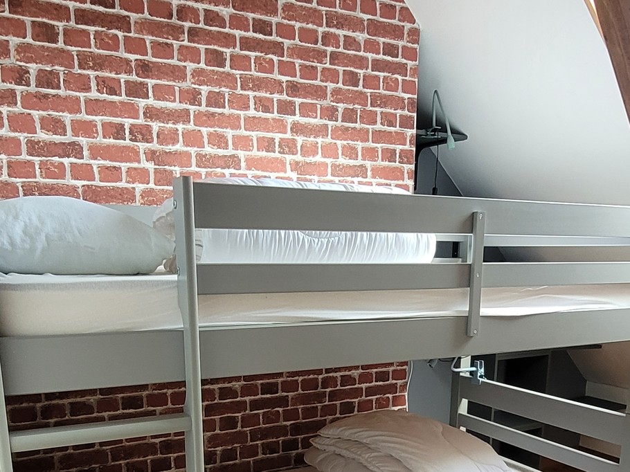 l'Ancre Violette, Bantas, Ploubazlanec, Loguivy, room with 2 single bunk beds