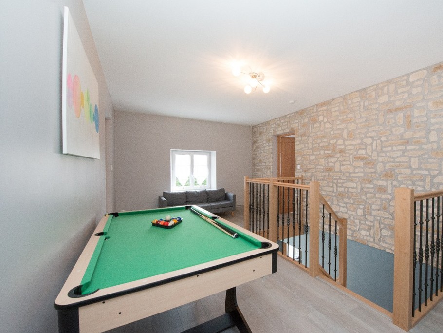 Palier avec billard
