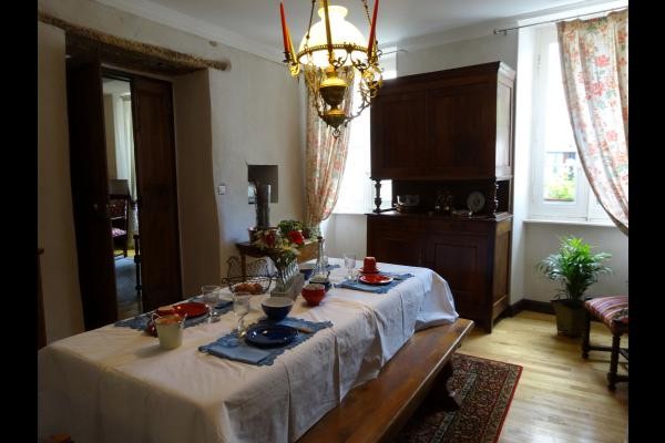 Maison d'hôtes La Boal Tarn Dourgne Salon du petit-déjeuner