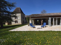 Solarium piscine