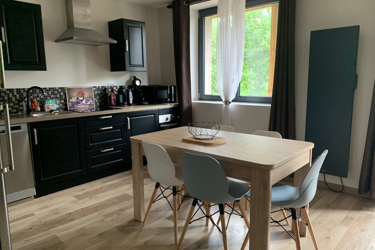 Cuisine ouverte/le Refuge d'Annelise