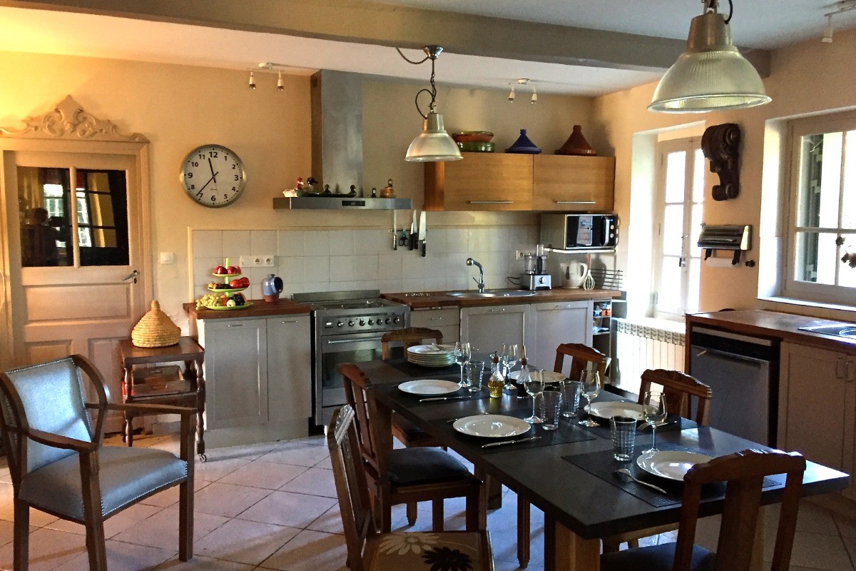 Une grande cuisine