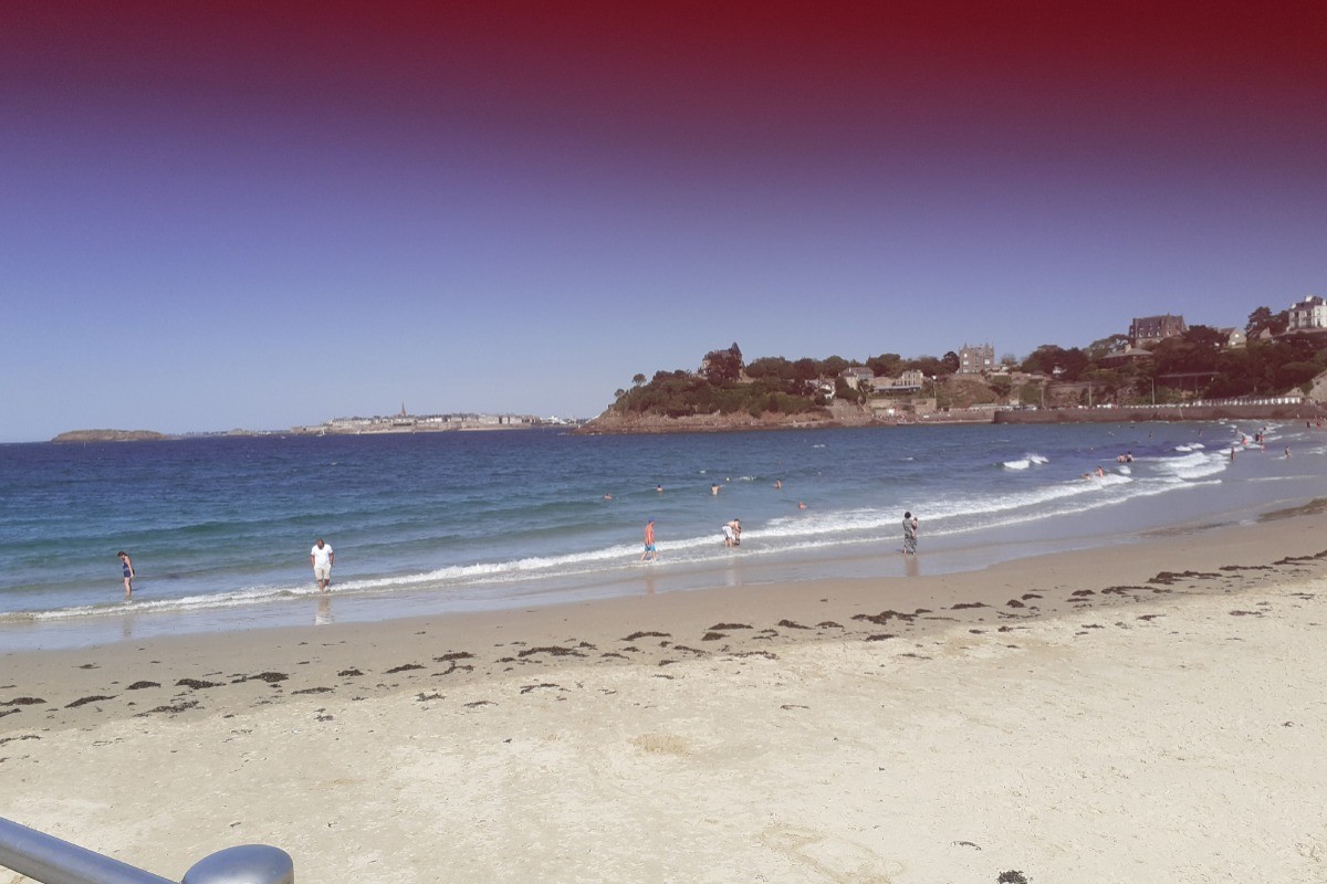 Dinard Plage de l'écluse