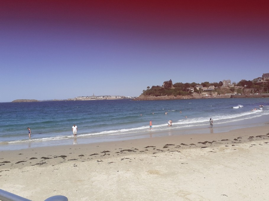 Dinard Plage de l'écluse