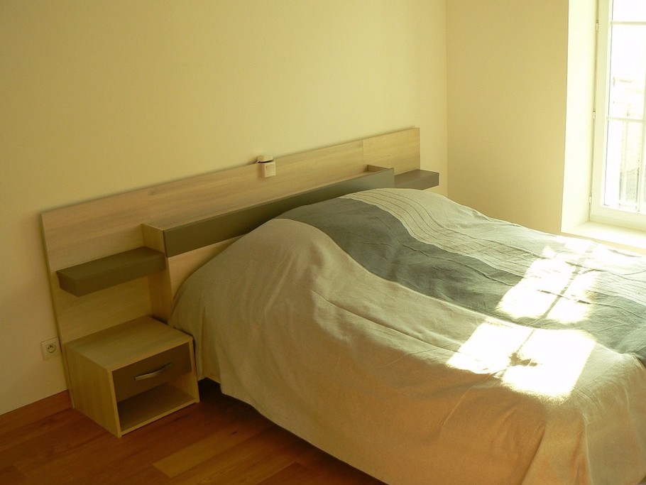 Chambre avec un lit en 140