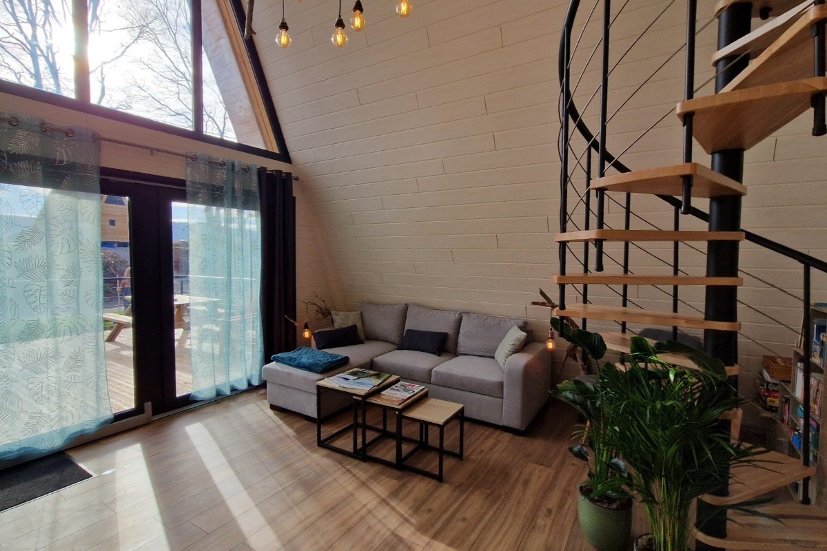 Espace salon - Chalet Ecureuil