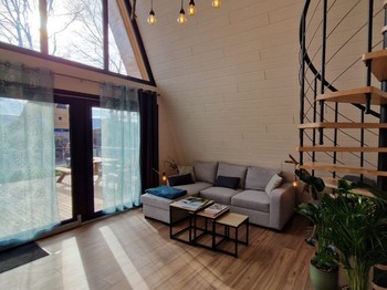 Espace salon - Chalet Ecureuil