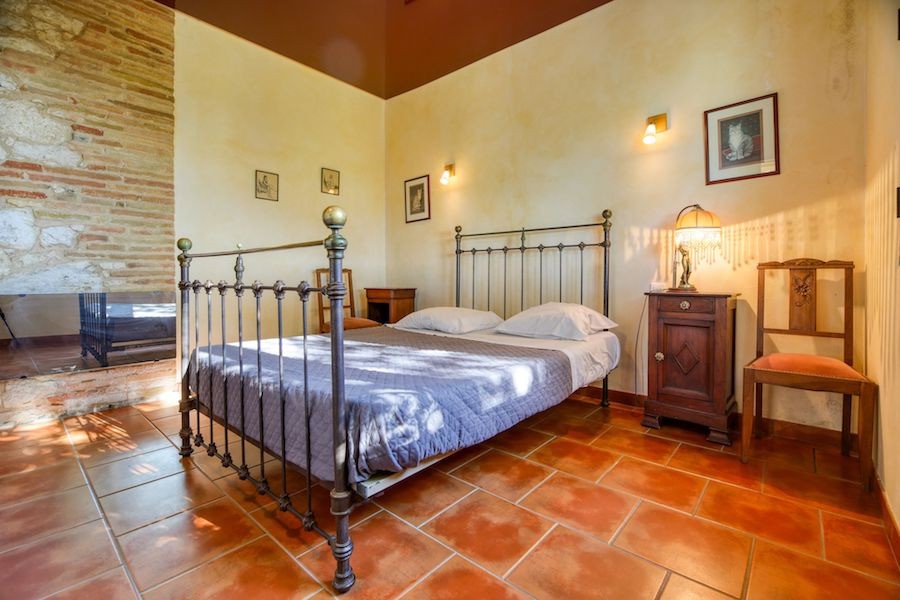 Chambre 2 personnes lit 140 au rez-de-chaussée