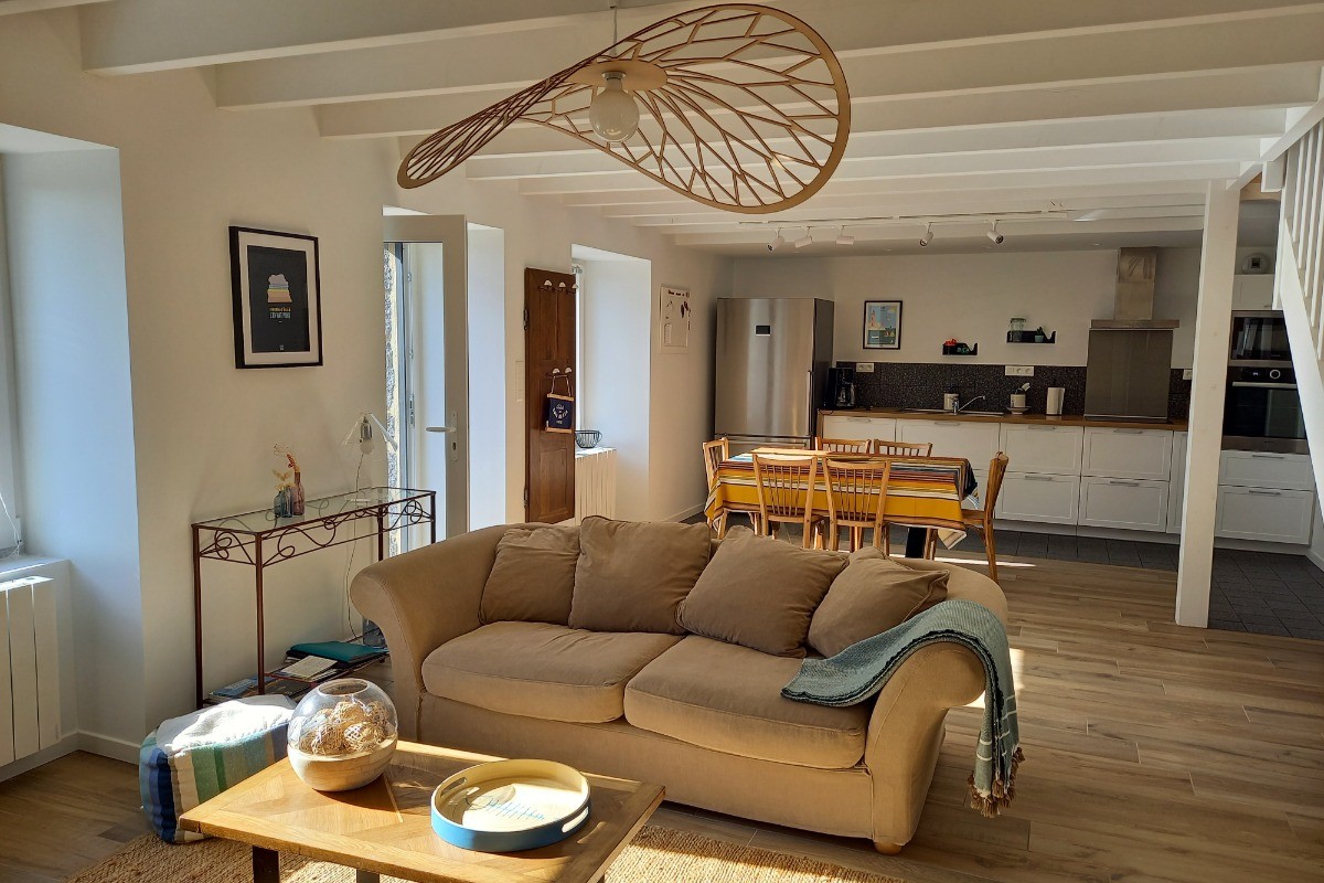 MAISON ENTIEREMENT RENOVÉE à 5 Minutes PLAGES 6 personnes BINIC COTES D'ARMOR BRETAGNE
