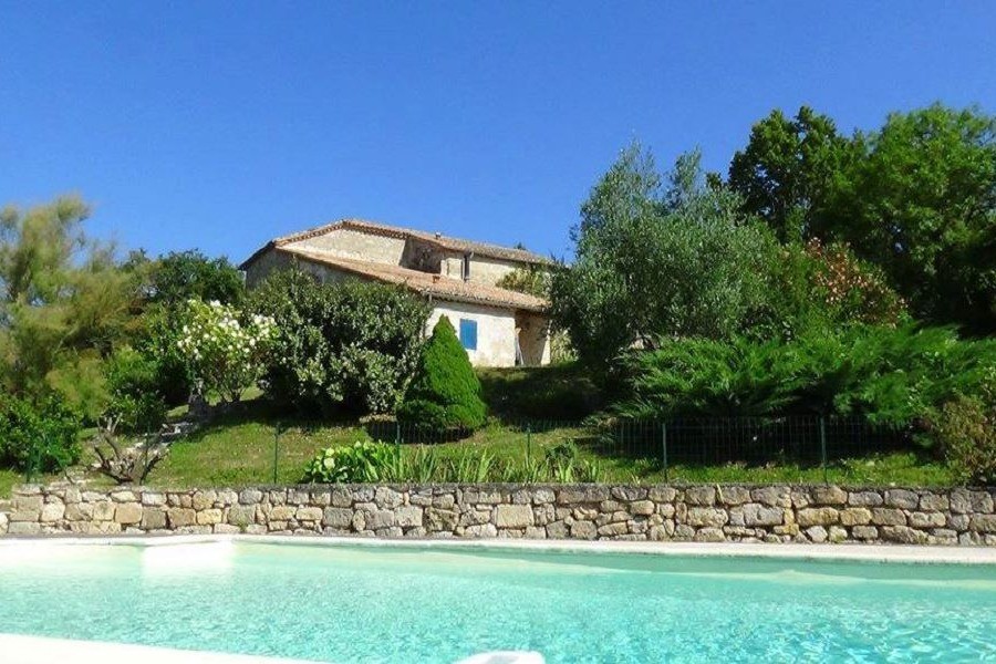 Vue de la piscine