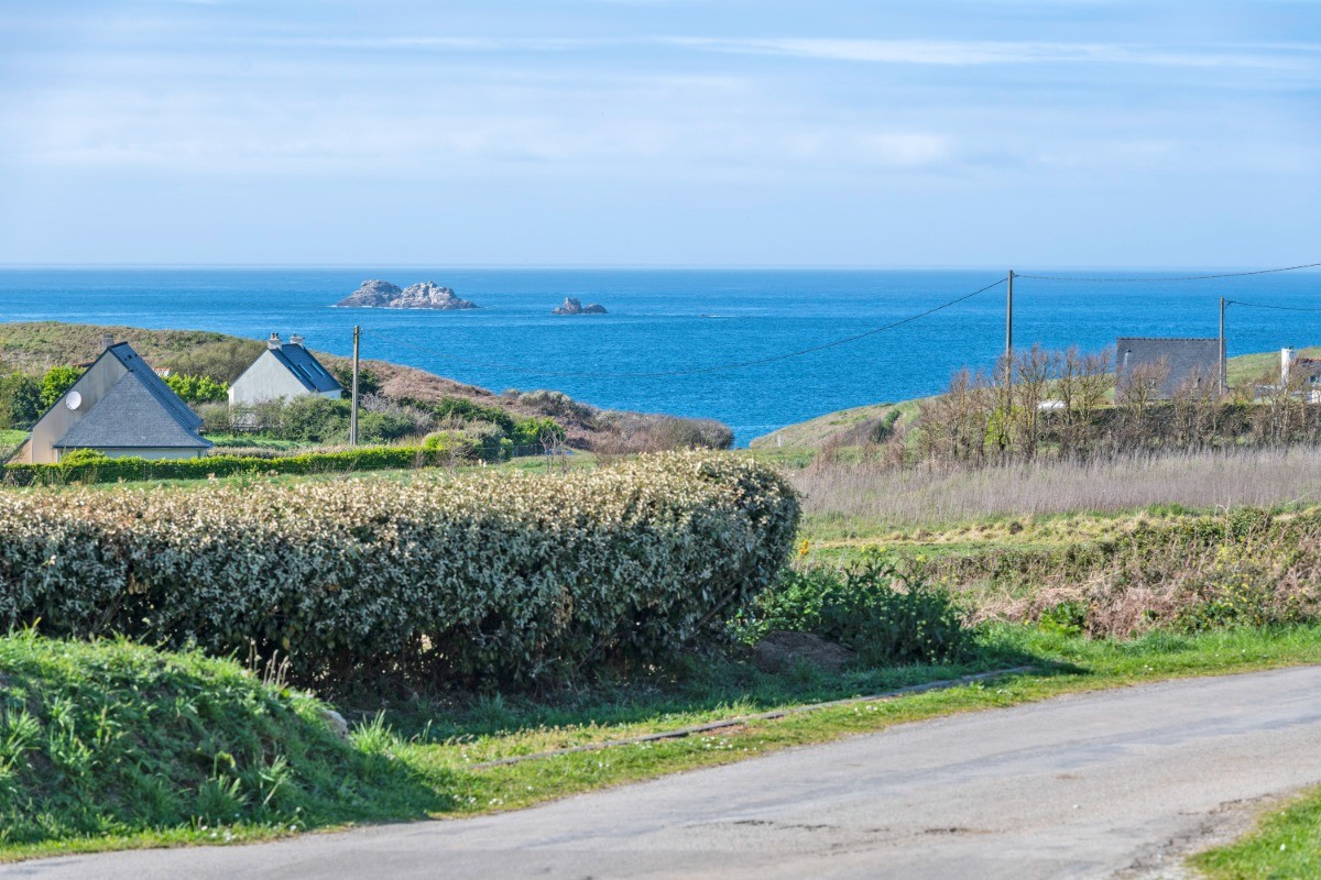 Vue mer en sortant de la location