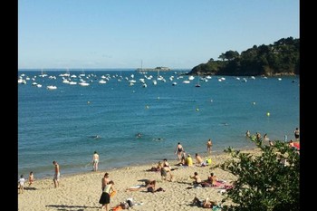 Plage de Port-Mer à Cancale pour la baignade et la pêche !