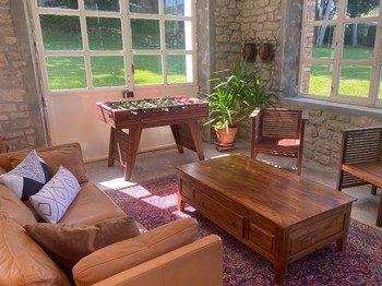 Salon pièce de vie - Château de Monthureux-Le-Sec