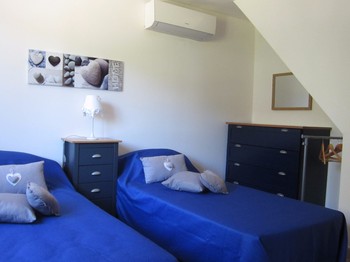 Chambre Bleue Figuier Haut.