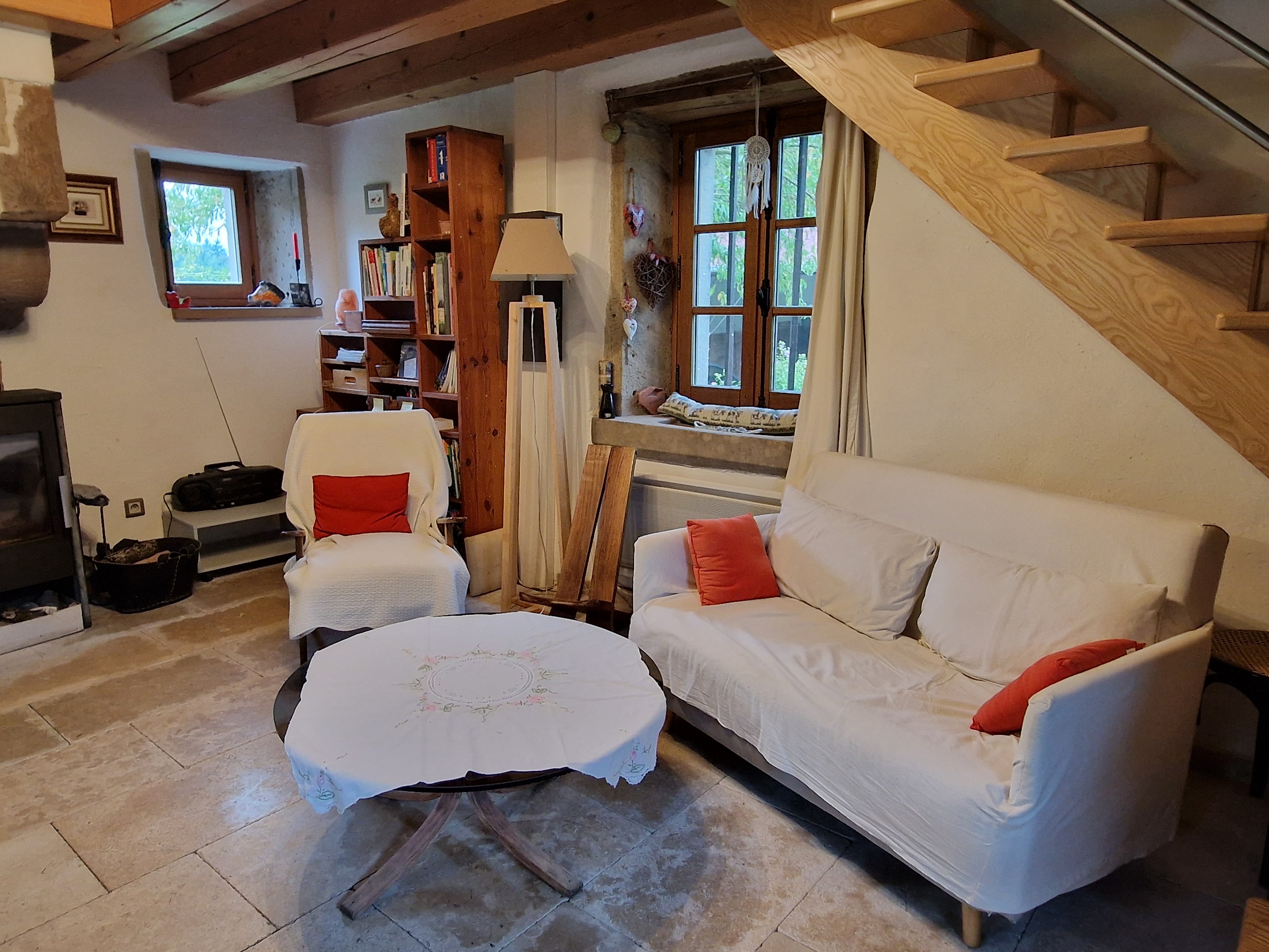 Lounge area - Gite de la Cabiole