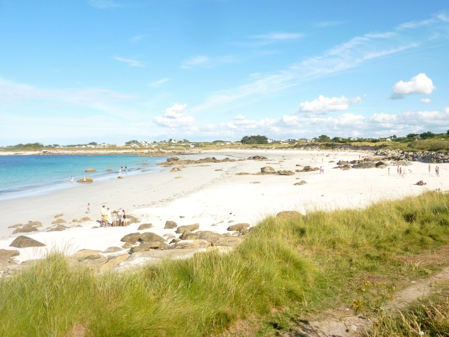 plage de la Grève Blanche - Plouguerneau