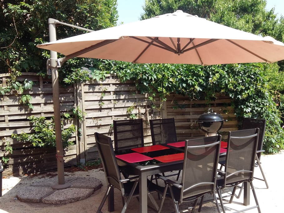 terrace dining area