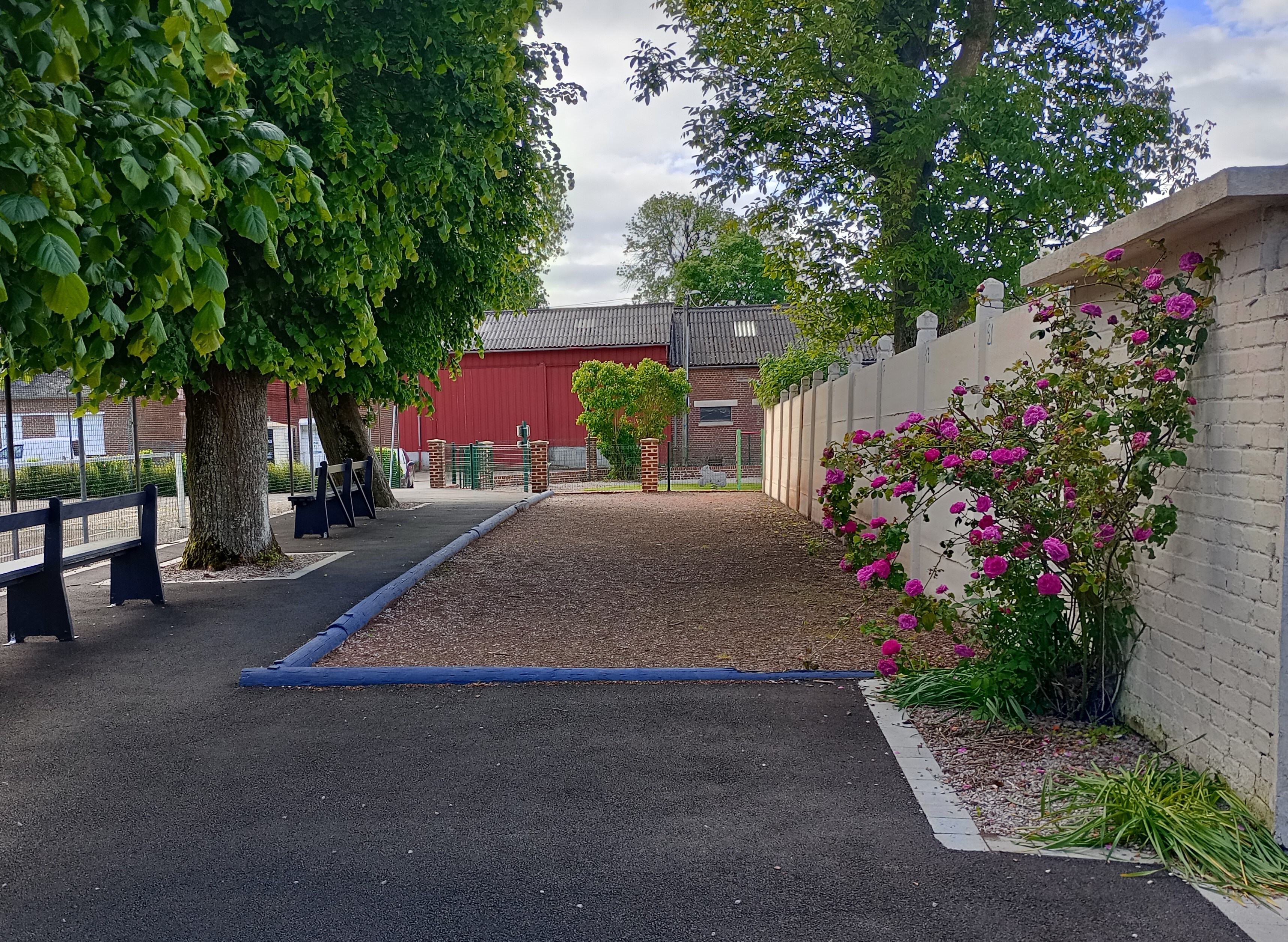 Terrain de pétanque