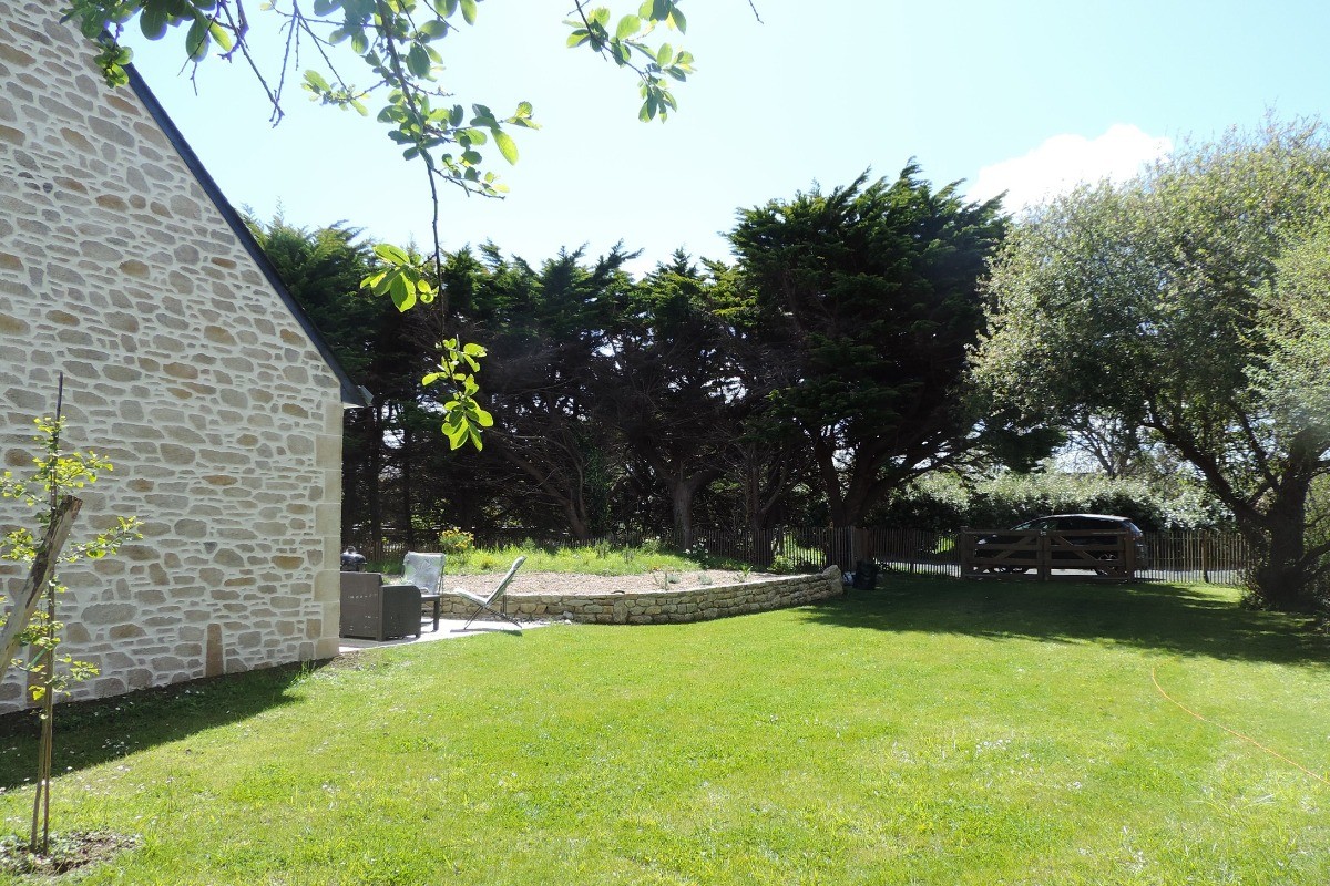 Grand jardin clos
