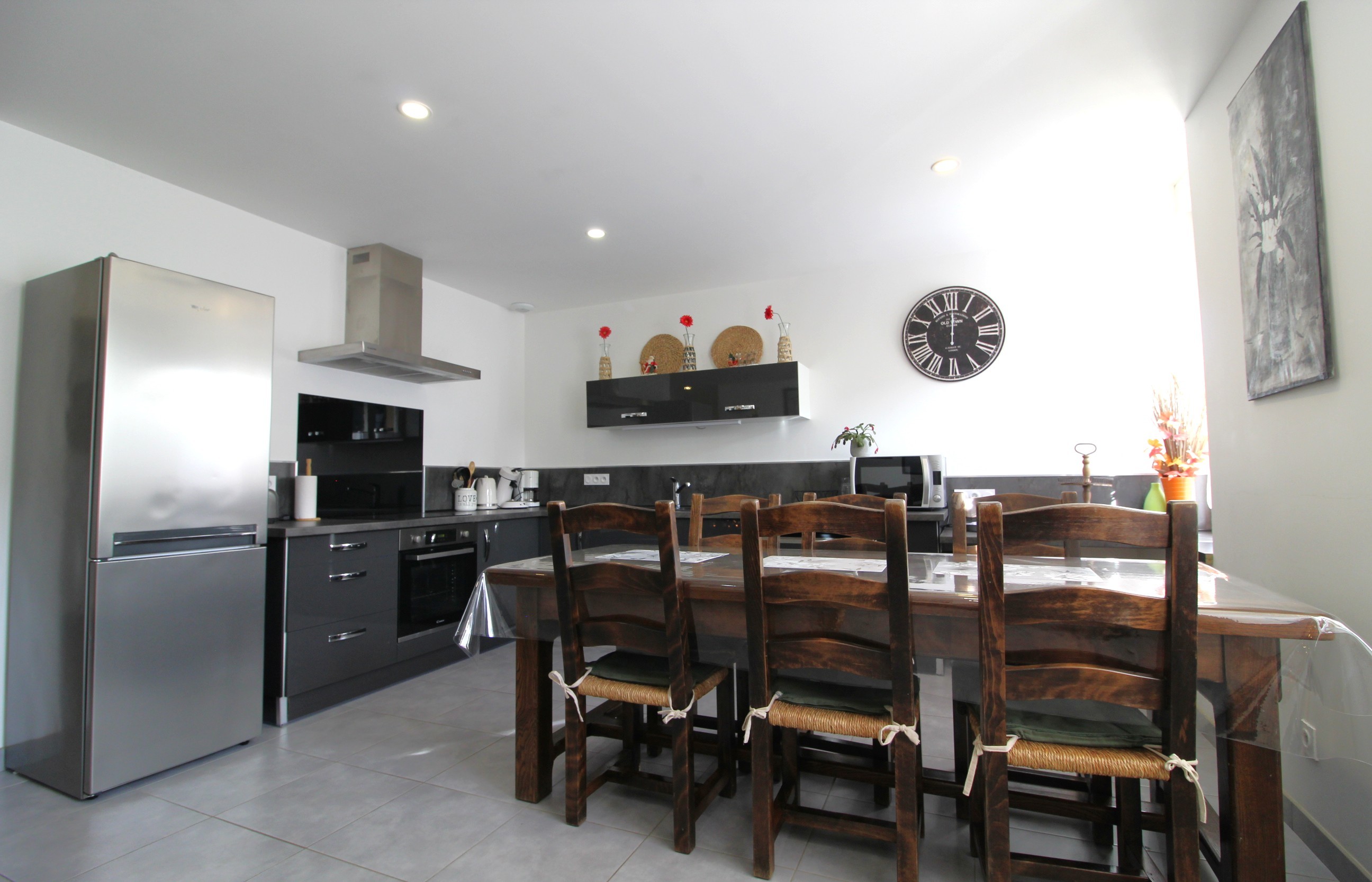 Espace cuisine - Gîte l'Atelier de plain de pied, Gérardmer