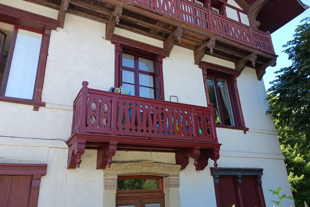 Chalet de la Pique Luchon: Balcon