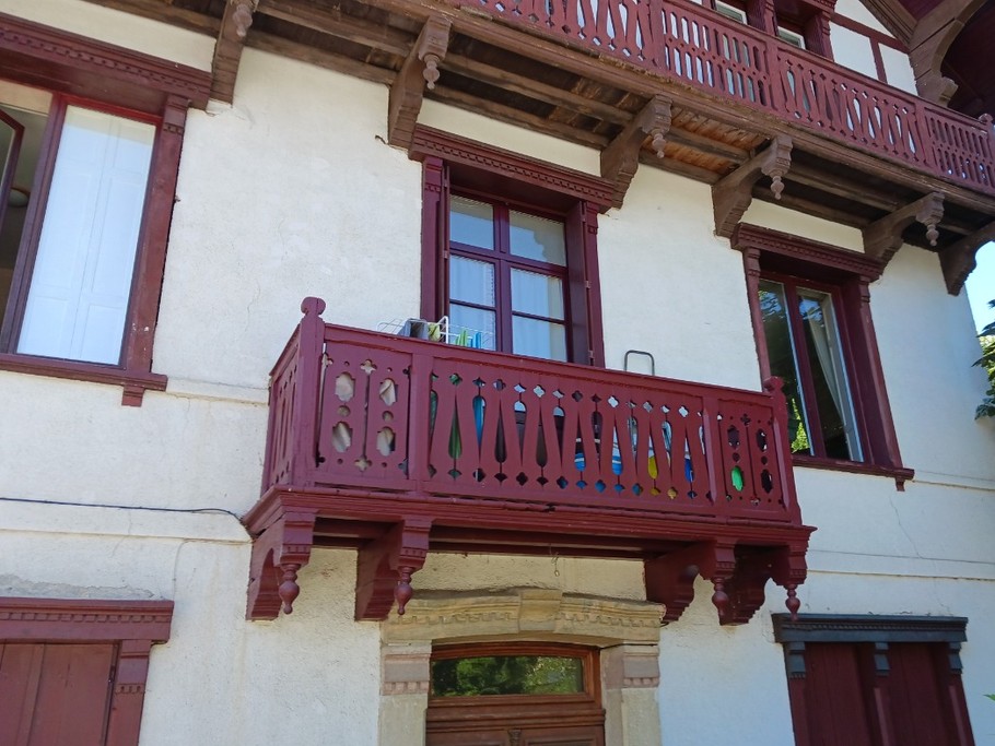 Chalet de la Pique Luchon: Balcon