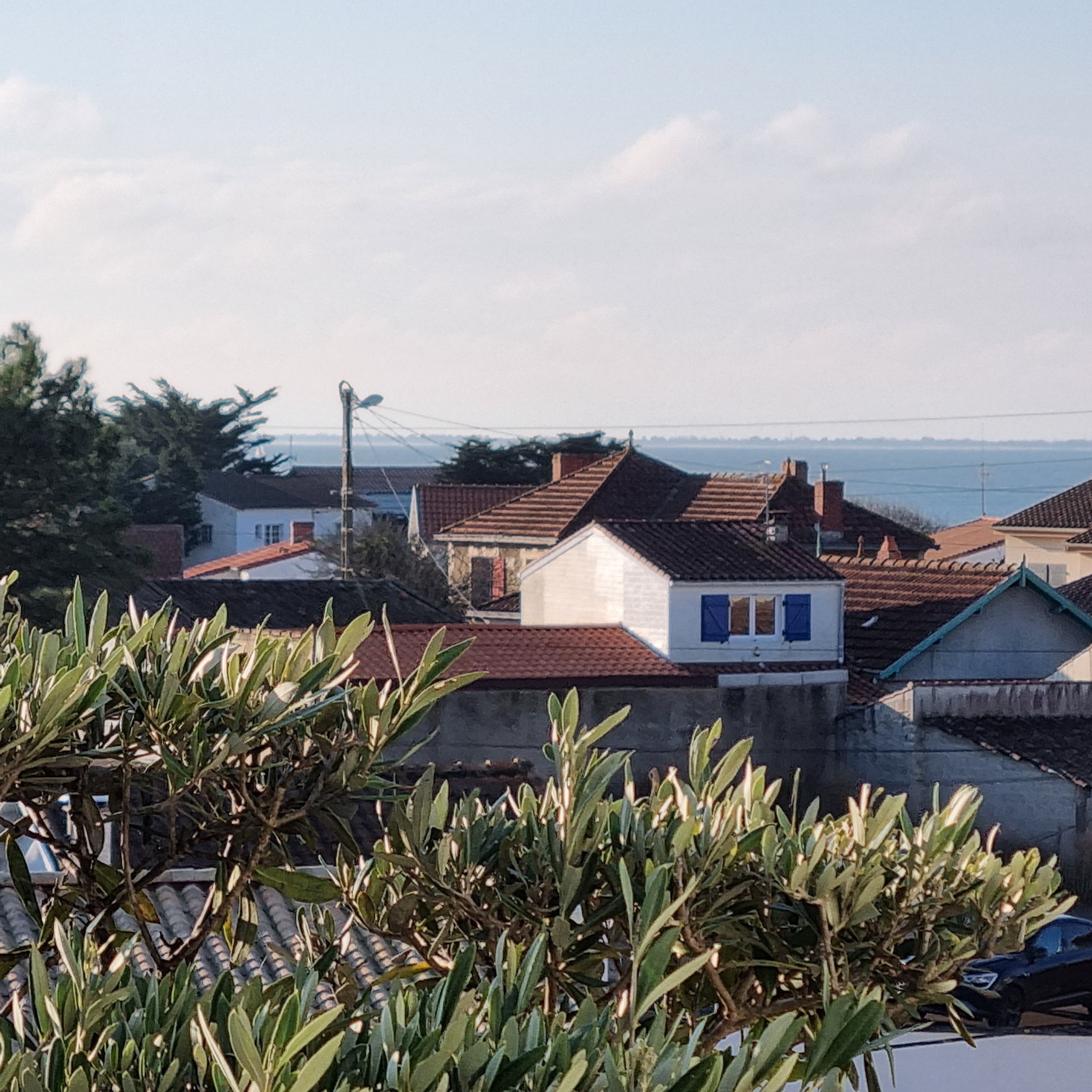 vue de la terrasse